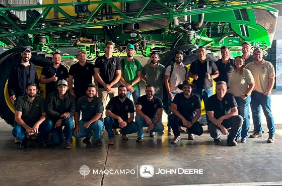 Capacitação da equipe Maqcampo com a John Deere