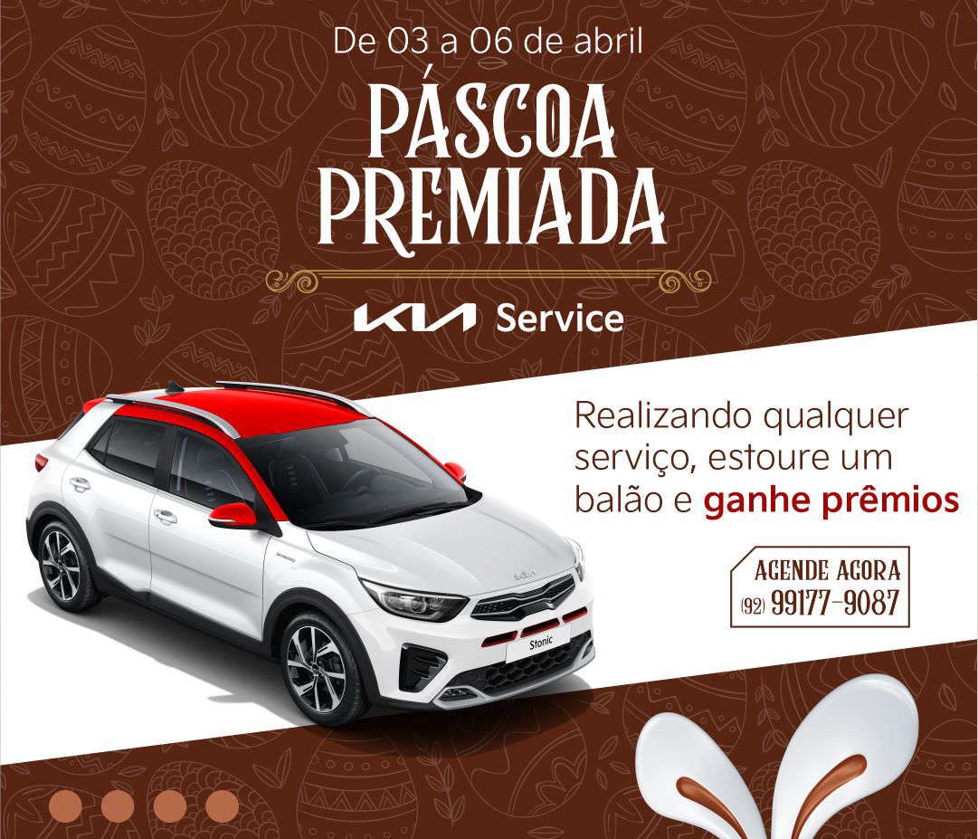Participe da Páscoa Premiada Kia Service Participe da Páscoa Premiada Kia Service