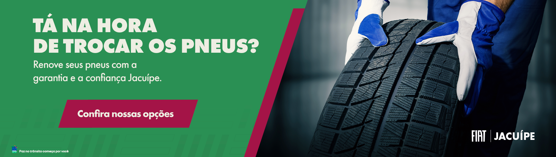 TA NA HORA DE TROCAR OS PNEUS