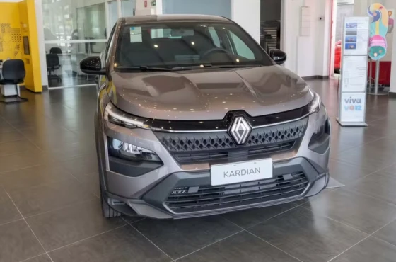 Renault Kardian Vibe 2027: motor turbo e mais equipamentos em uma nova versão de entrada