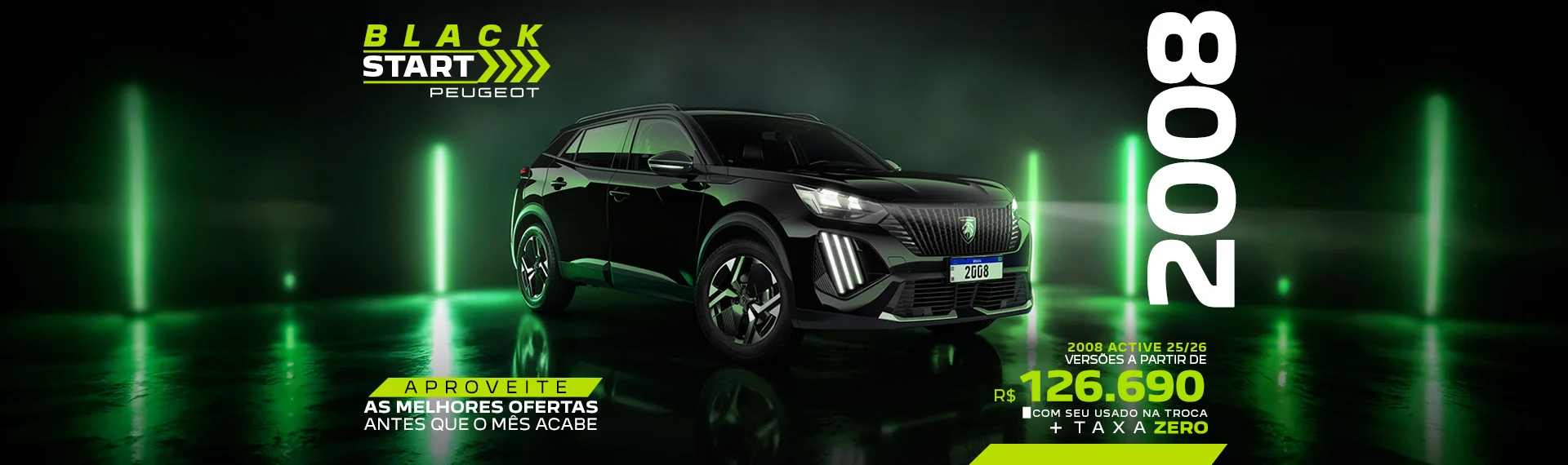 DDM Varejo Peugeot 2008 Black