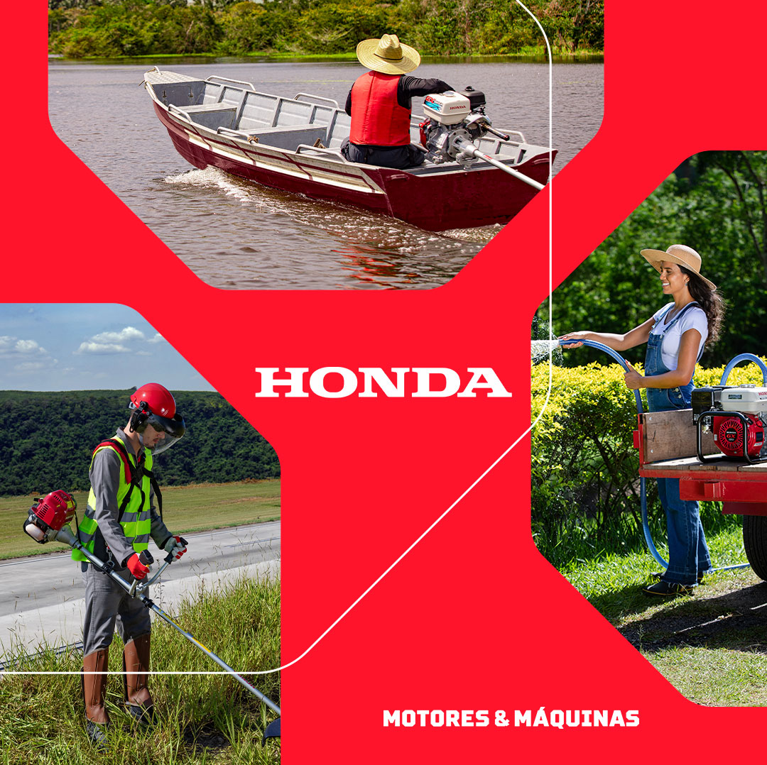Motores e Máquinas Honda na Revemar