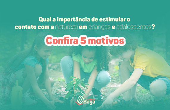Crianças e o contato com a Natureza
