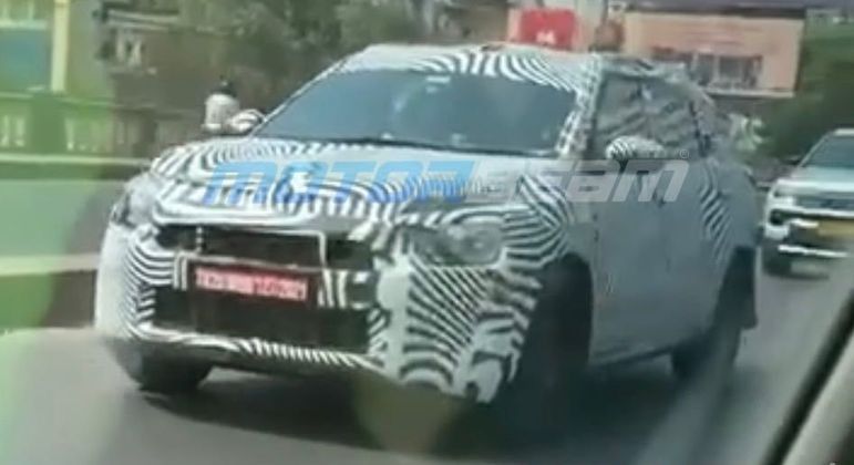 Futuro SUV do Citroën de 7 lugares tem novo flagra na Índia: confira