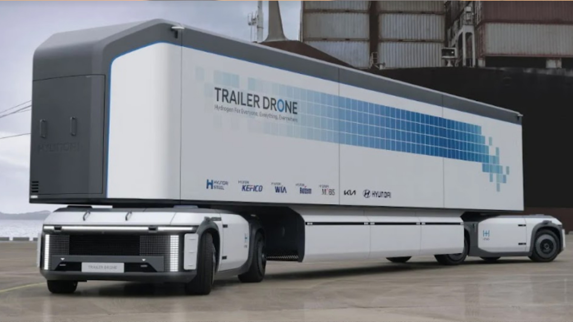 Caminhão futurista da Hyundai tem design premiado na Europa