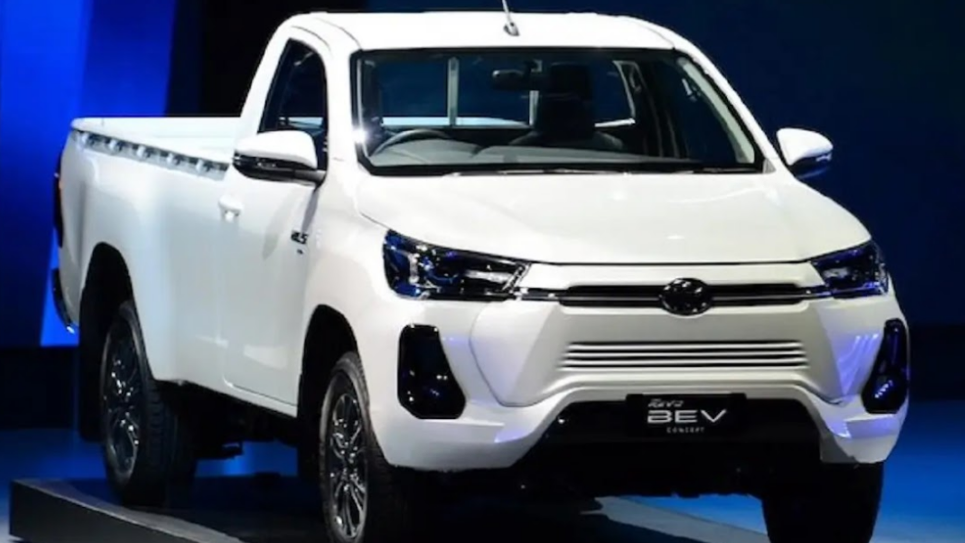 A Hilux elétrica da Toyota foi projetada para trabalhos pesados ​​e deve estrear em 2024