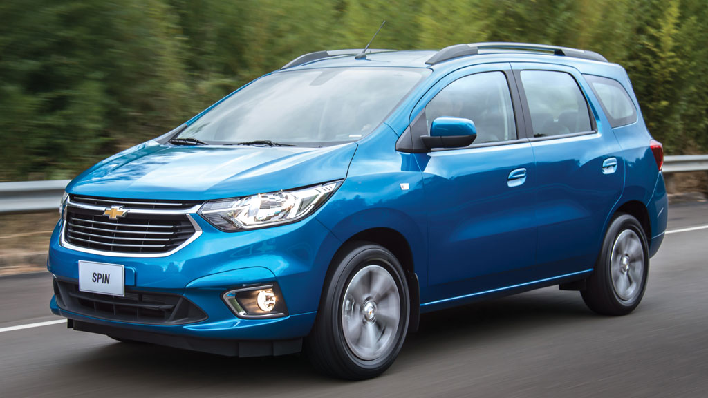Chevrolet Spin agora tem versão mais barata