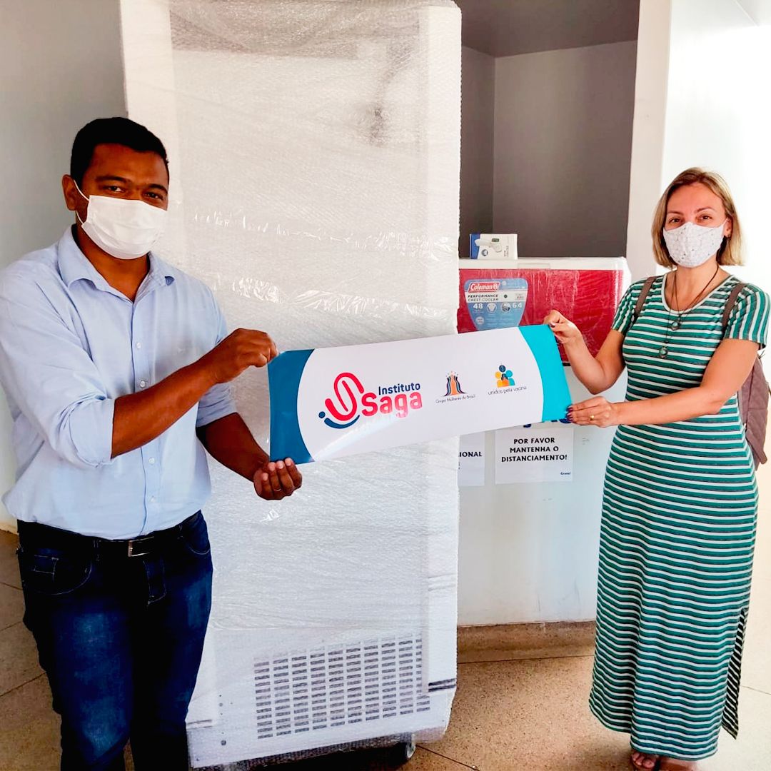 Vacina Salva-vidas | Todos unidos pela Vacina | Instituto Saga | Iniciativas Apoiadas | Tecnologia | Inovação | Educação para todos.