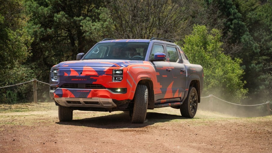 BYD Revela Nova Primeira Picape Elétrica Híbrida no Brasil BYD Revela Nova Primeira Picape Elétrica Híbrida no Brasil