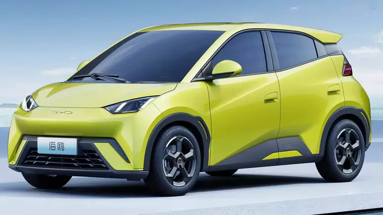 O Dolphin Mini chega em março como o elétrico mais acessível do Brasil