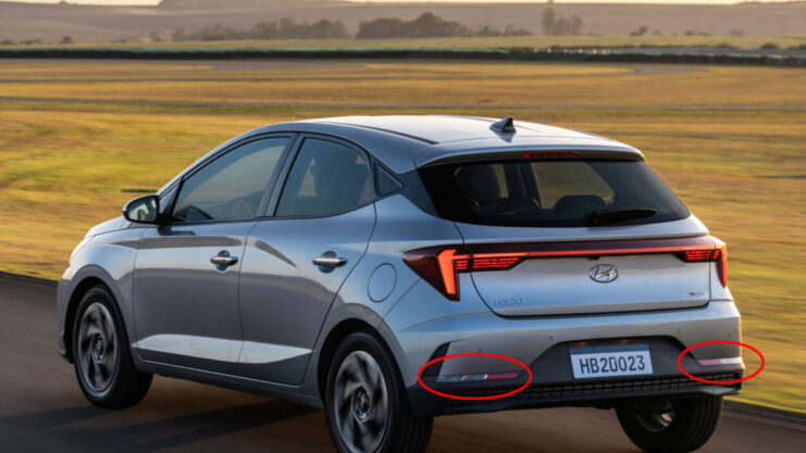 Inovação no Design: Saiba por que a Luz de Seta do HB20 2023 foi Movida para o Para-choque