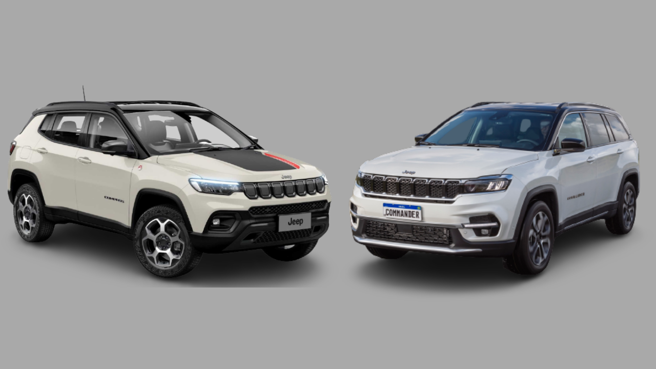 Jeep domina mercado de SUVs com Compass e Commander