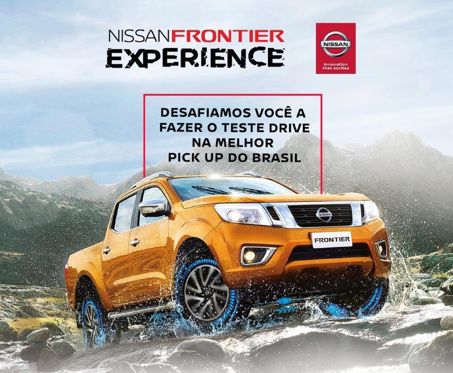 Frontier Experience: Revendedoras Nissan oferecem condições especiais 16 a 18 de março