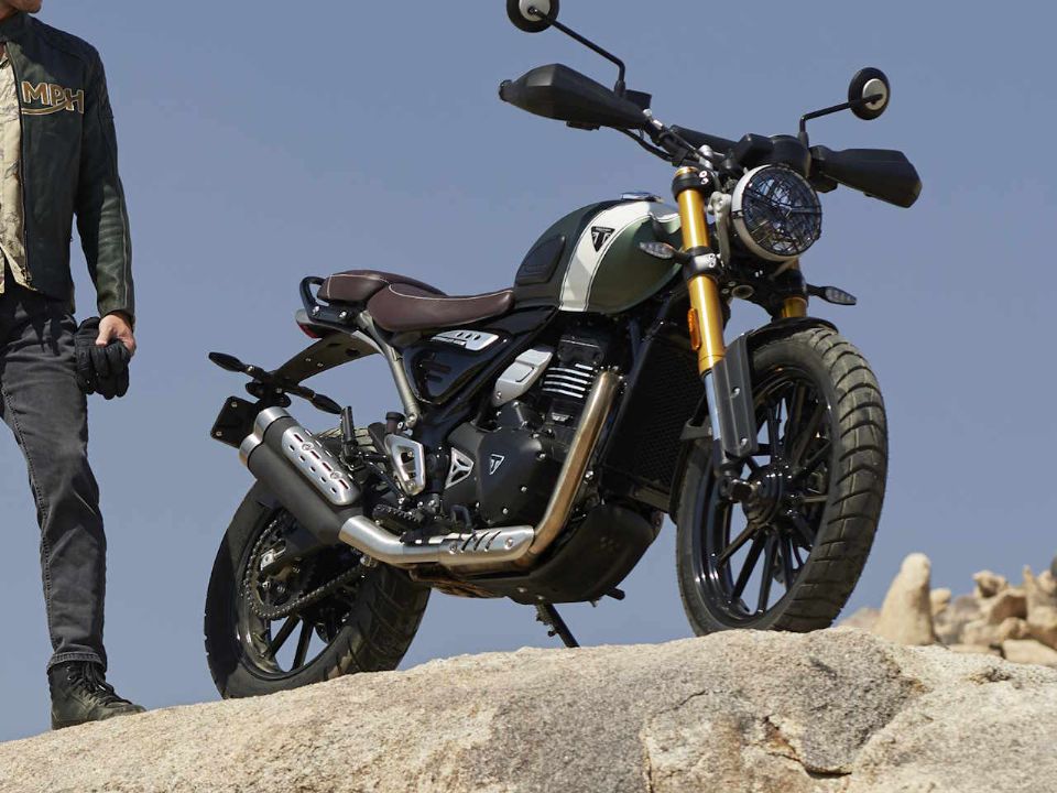 Triumph Scrambler 400 X 2024: preço e características revelados Triumph Scrambler 400 X 2024: preço e características revelados