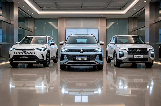 10 Melhores SUVs para comprar em 2026