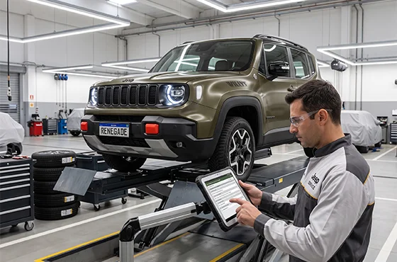 Oficina Jeep na Saga: agendamento de serviços online