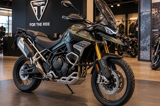 Linha Triumph Tiger: a escolha certa para o aventureiro