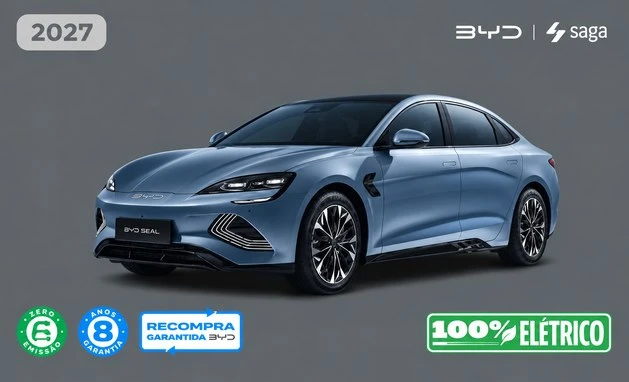 Taxa Zero ou Bônus de até R$30 Mil no seu seminovo BYD