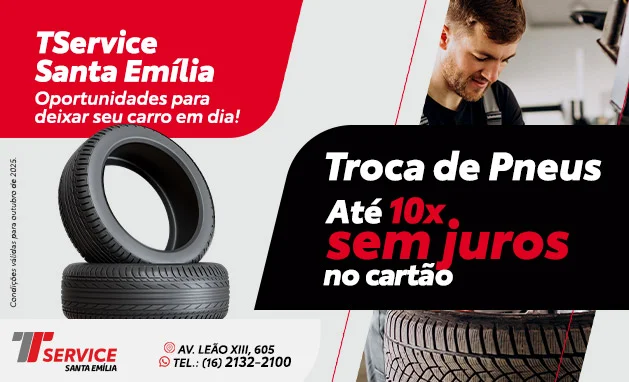 Troca de pneus