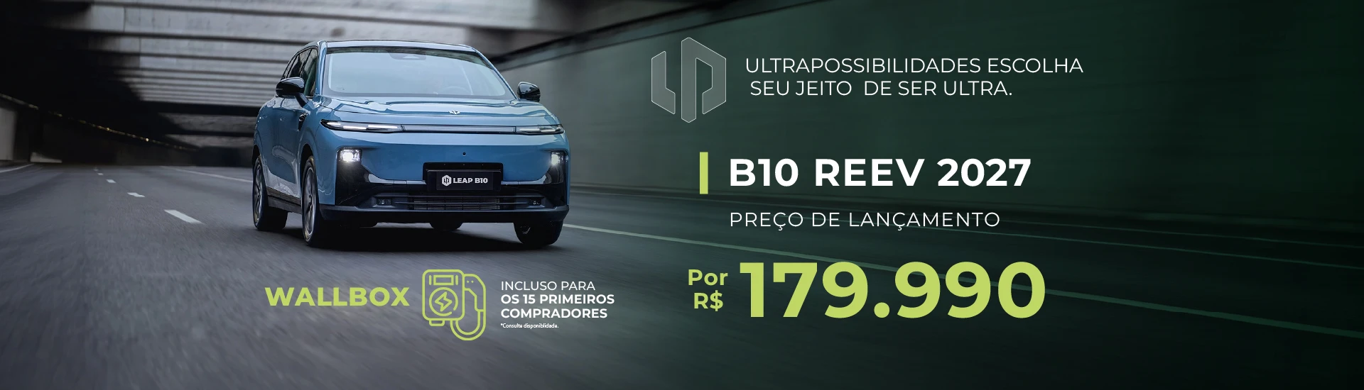 LEAPMOTOR | AÇÃO WALLBOX B10 LANÇAMENTO