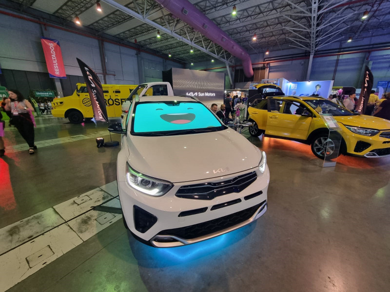 O carro que falou na mostra varejista