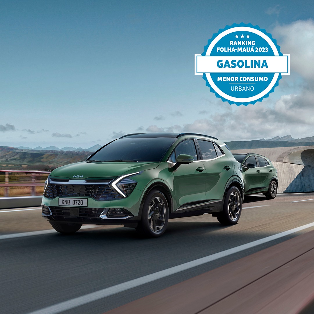 Kia Sportage é eleito o Utilitário Médio a Gasolina