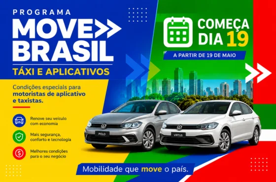 Move Brasil 2026 para Motoristas de Aplicativo e Taxistas