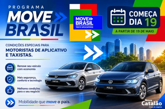 Move Brasil 2026 para Motoristas e Taxistas