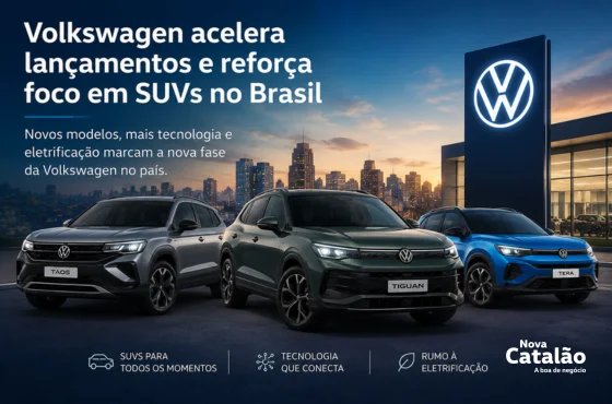 Volkswagen reforça linha SUV e tecnologia no Brasil