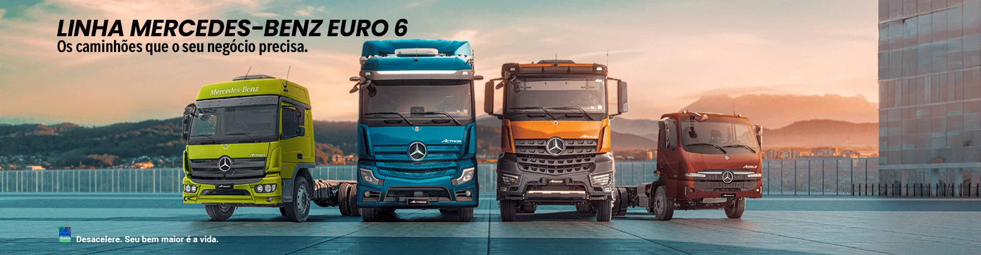 Caminhões Mercedes Benz