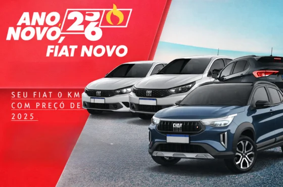 Ano Novo Fiat Novo na Fiat Tecar em BH