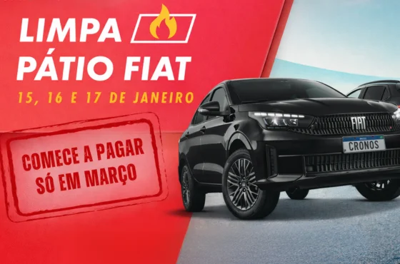 Limpa Pátio Fiat Tecar em BH: ação especial de janeiro