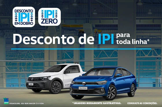VW oferece IPI em dobro em novos modelos da linha