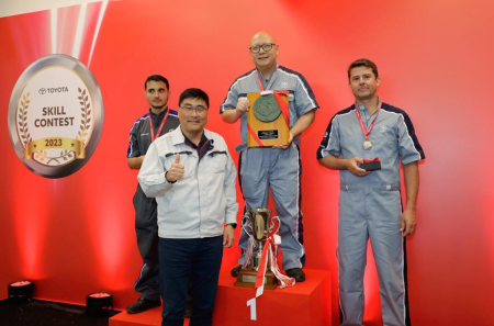 Técnico da Toyoserra é Bicampeão na Skill Contest 2023 da Toyota do Brasil Técnico da Toyoserra é Bicampeão na Skill Contest 2023 da Toyota do Brasil