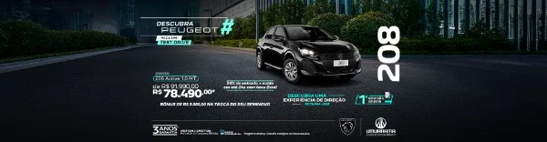 peugeot 208 varejo